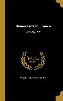 DEMOCRACY IN FRANCE