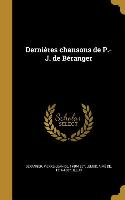 FRE-DERNIERES CHANSONS DE P-J