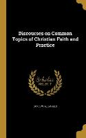 DISCOURSES ON COMMON TOPICS OF