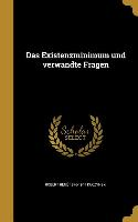 GER-EXISTENZMINIMUM UND VERWAN