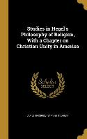 STUDIES IN HEGELS PHILOSOPHY O