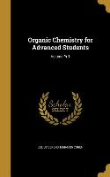 ORGANIC CHEMISTRY FOR ADVD STU