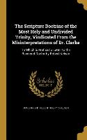 The Scripture Doctrine of the Most Holy and Undivided Trinity, Vindicated From the Misinterpretations of Dr. Clarke: To Which is Prefixed a Letter to