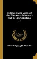 GER-PHILOSOPHISCHE VERSUCHE UB