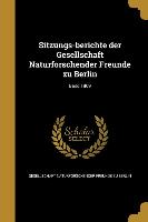 GER-SITZUNGS-BERICHTE DER GESE