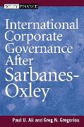 International Corporate Governance After Sarbanes-Oxley