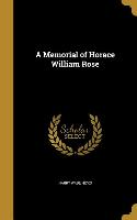 MEMORIAL OF HORACE WILLIAM ROS