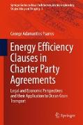 Energy Efficiency Clauses in Charter Party Agreements