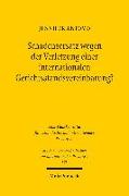 Schadensersatz wegen der Verletzung einer internationalen Gerichtsstandsvereinbarung?