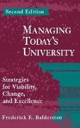 Managing Today's University