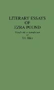 LITERARY ESSAYS OF EZRA POUND