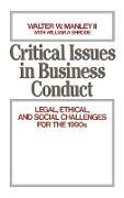 Critical Issues in Business Conduct