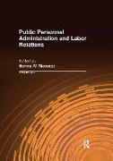 Public Personnel Administration and Labor Relations