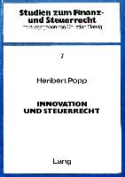 Innovation und Steuerrecht