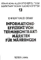 Informationseffizienz von Terminkontraktmärkten für Währungen