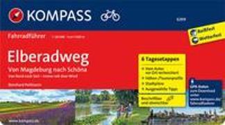 KOMPASS Radführer Elberadweg von Magdeburg nach Schöna