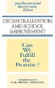 Decentralization School Improvement