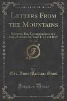 Letters From the Mountains, Vol. 1 of 3