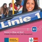 Linie 1 B1. 4 Audio-CDs zum Kurs- und Übungsbuch