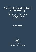 Die Verwaltungsrechtsordnung für Württemberg