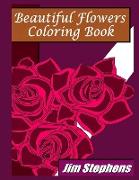 Beautiful Flowers Coloring Book