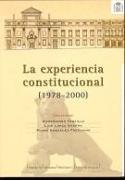 La experiencia constitucional (1978-2000)