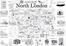 A London Country Diary Poster Map