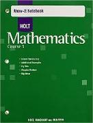 Holt Mathematics: Know-It Notebook Course 3