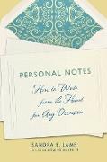 PERSONAL NOTES