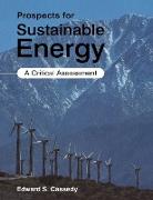 Prospects for Sustainable Energy