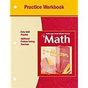 McDougal Littell Middle School Math, Course 1: Practice Workbook, Student Edition