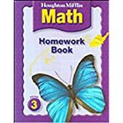 Houghton Mifflin Math (C) 2005: Homework Book Grade 3