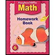 Houghton Mifflin Math (C) 2005: Homework Book Grade 6