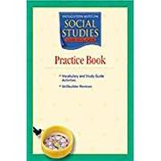 Houghton Mifflin Social Studies: Practice Book Level 1 School and Family