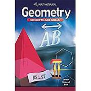 Geometry: Concepts and Skills: Student Edition Geometry 2010