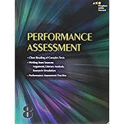 Performance Assessment Student Edition Grade 8