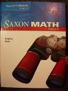 Saxon Math Course 2 Oklahoma: Teacher Manual 2-Volume Set Grade 7