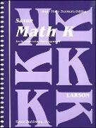 SAXON MATH K TENNESSEE