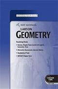 Holt McDougal Larson Geometry: Common Core Assessment Book