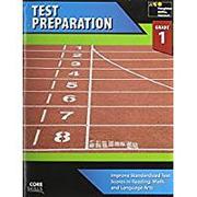 Steck-Vaughn Core Skills Test Preparation: Workbook Grade 1