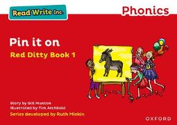 Read Write Inc. Phonics: Red Ditty Book 1 Pin It On