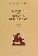 Jahrbuch der Rückert-Gesellschaft 10, 1996