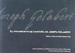 El manuscrito de cantería de Joseph Gelabert
