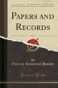 Papers and Records, Vol. 12 (Classic Reprint)