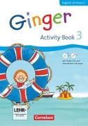 Ginger, Lehr- und Lernmaterial für den früh beginnenden Englischunterricht, Allgemeine Ausgabe - Neubearbeitung, 3. Schuljahr, Activity Book mit interaktiven Übungen auf scook.de, Mit CD-ROM, Audio-CD, Minibildkarten und Faltbox