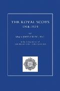 ROYAL SCOTS 1914-1919 Volume One