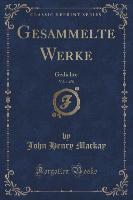Gesammelte Werke, Vol. 1 of 8