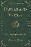 Papers and Verses (Classic Reprint)