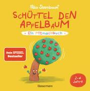 Schüttel den Apfelbaum - Ein Mitmachbuch. Für Kinder von 2 bis 4 Jahren. Schaukeln, schütteln, pusten, klopfen und sehen was passiert