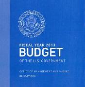Fiscal Year 2013 Budget of the U.S. Government (CD-ROM)
